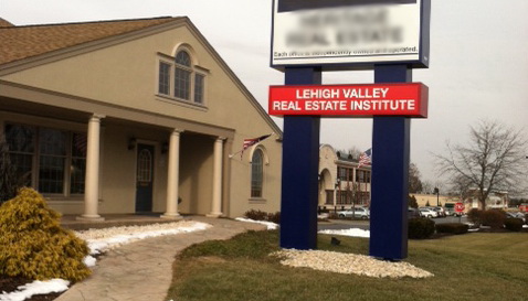 LVREI School Sign